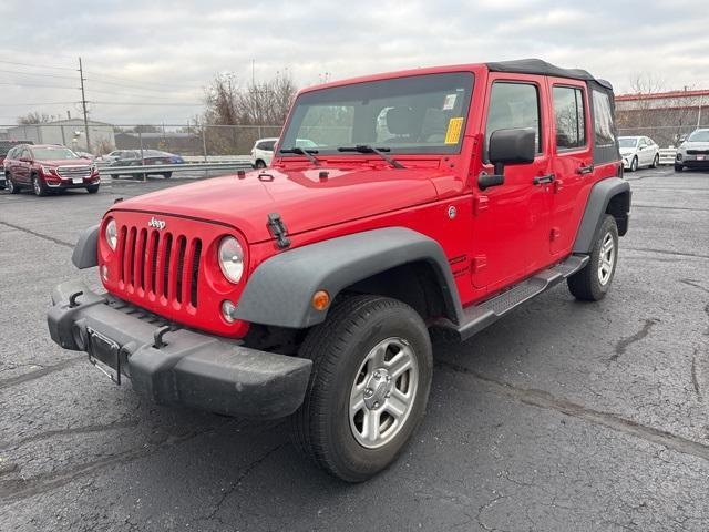 used 2016 Jeep Wrangler Unlimited car, priced at $15,080