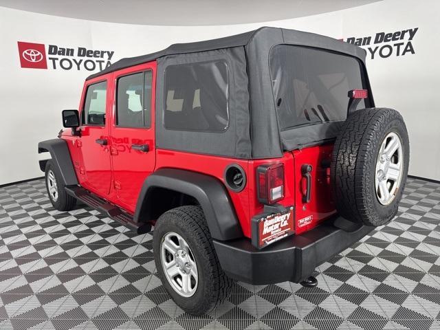 used 2016 Jeep Wrangler Unlimited car, priced at $14,478