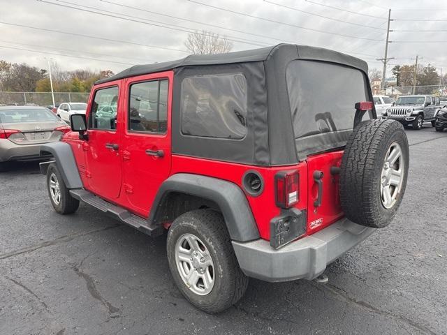 used 2016 Jeep Wrangler Unlimited car, priced at $15,080