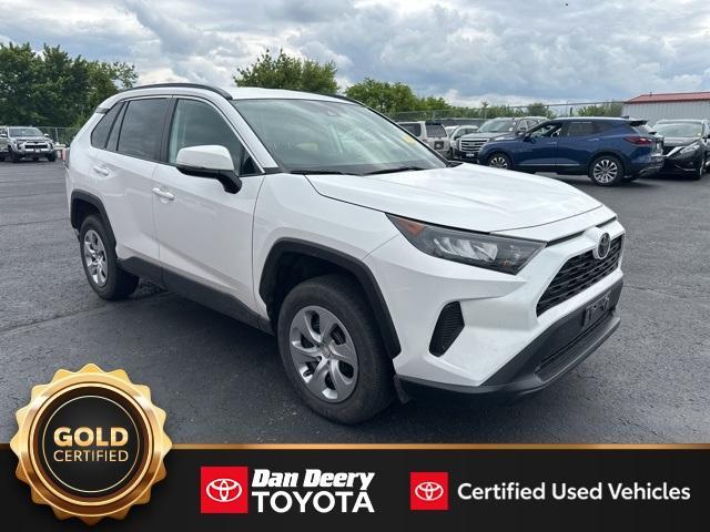 used 2021 Toyota RAV4 car, priced at $28,200