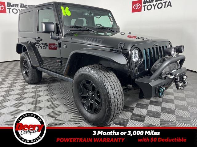 used 2016 Jeep Wrangler car, priced at $17,918