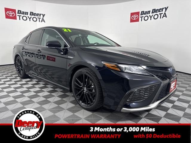 used 2021 Toyota Camry Hybrid car, priced at $23,110