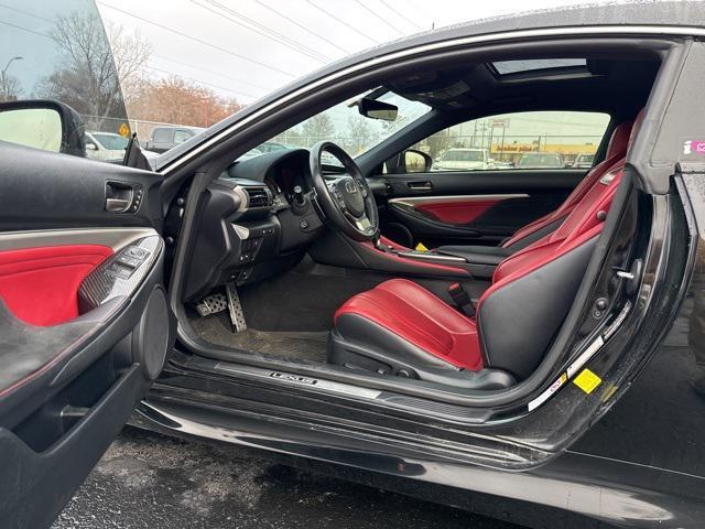 used 2015 Lexus RC F car, priced at $31,300