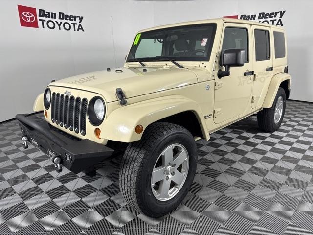 used 2011 Jeep Wrangler Unlimited car, priced at $11,203