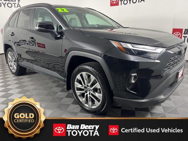 used 2022 Toyota RAV4 car, priced at $34,143