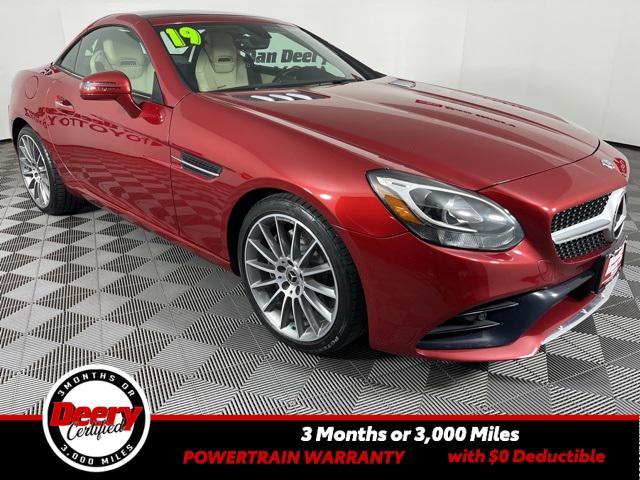 used 2019 Mercedes-Benz SLC 300 car, priced at $31,356