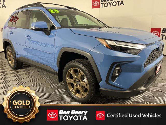 used 2023 Toyota RAV4 Hybrid car, priced at $32,844