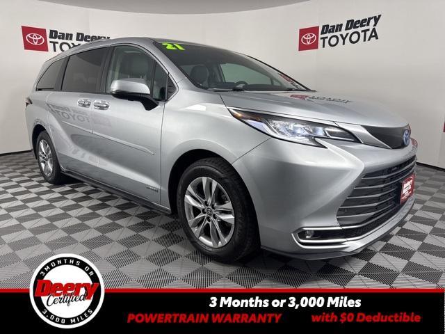 used 2021 Toyota Sienna car, priced at $32,000