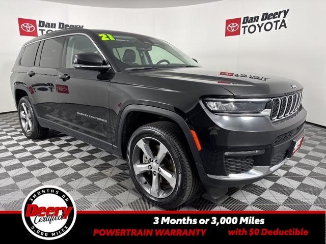 used 2021 Jeep Grand Cherokee L car, priced at $30,385