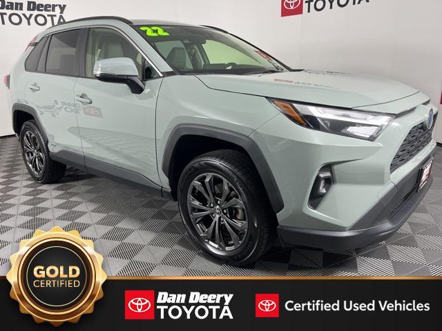 used 2022 Toyota RAV4 Hybrid car, priced at $32,653
