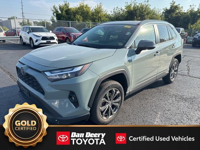 used 2022 Toyota RAV4 Hybrid car, priced at $33,400