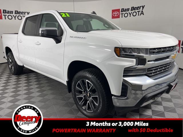 used 2021 Chevrolet Silverado 1500 car, priced at $34,500
