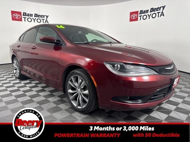 used 2016 Chrysler 200 car, priced at $11,513