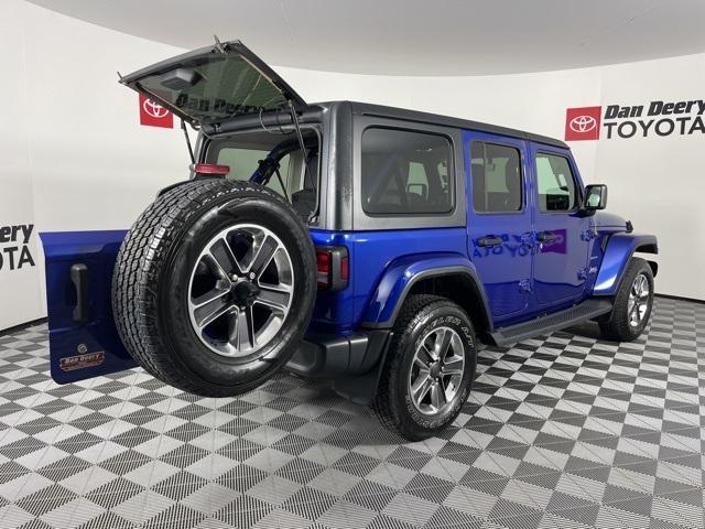 used 2019 Jeep Wrangler Unlimited car, priced at $29,504