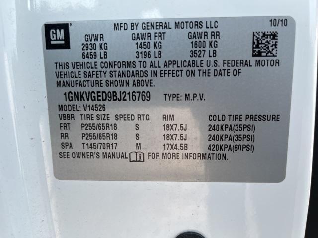 used 2011 Chevrolet Traverse car