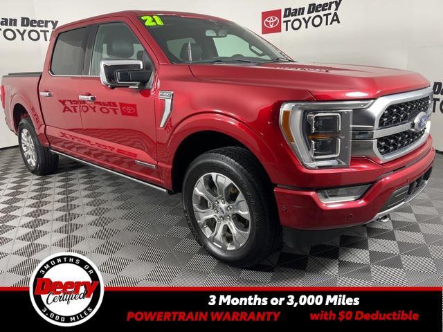 used 2021 Ford F-150 car, priced at $37,015