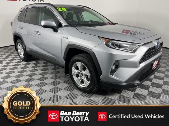 used 2020 Toyota RAV4 Hybrid car, priced at $27,913