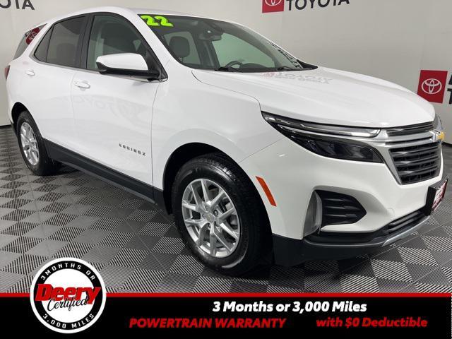 used 2022 Chevrolet Equinox car, priced at $17,392
