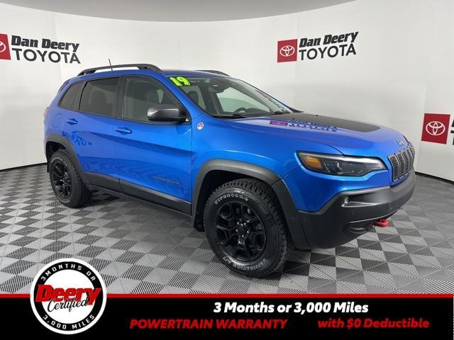 used 2019 Jeep Cherokee car, priced at $17,750