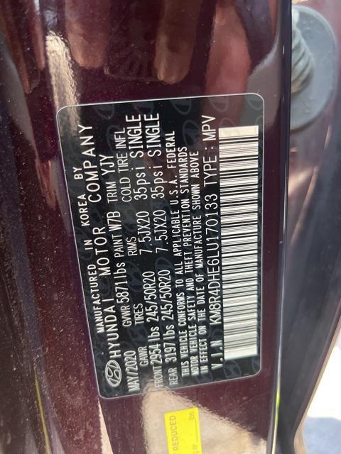 used 2020 Hyundai Palisade car, priced at $25,774