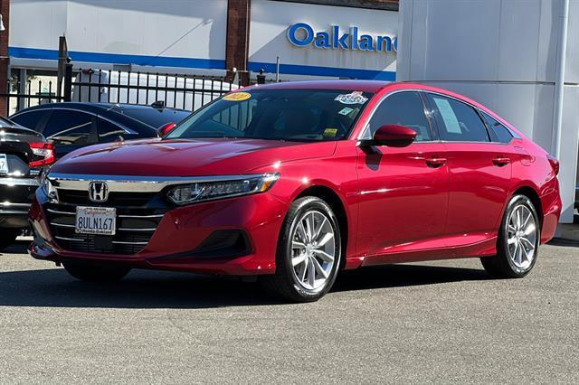 used 2021 Honda Accord car, priced at $24,991