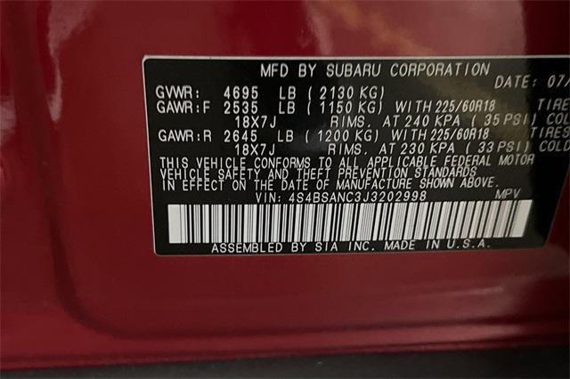 used 2018 Subaru Outback car, priced at $23,552