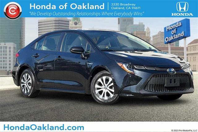 used 2021 Toyota Corolla Hybrid car, priced at $24,674