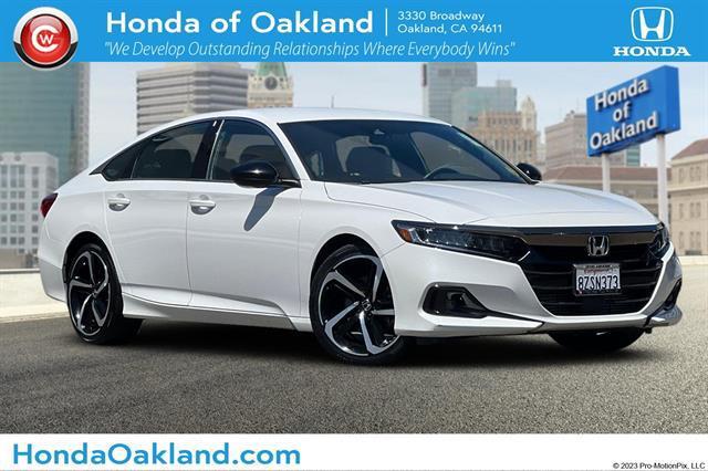 used 2022 Honda Accord car, priced at $27,384