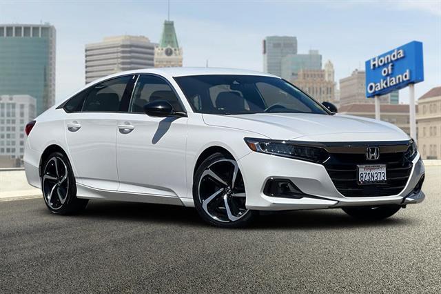 used 2022 Honda Accord car, priced at $27,384