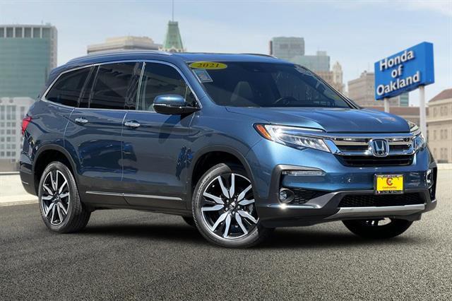 used 2021 Honda Pilot car, priced at $29,695