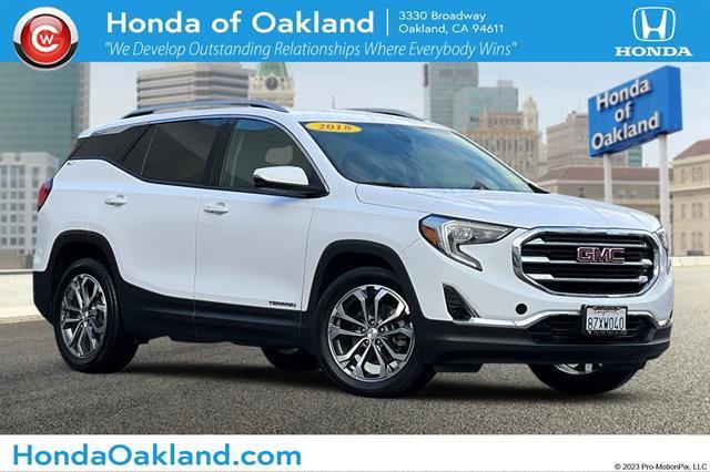 used 2018 GMC Terrain car, priced at $19,852