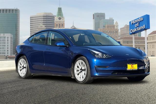 used 2022 Tesla Model 3 car, priced at $29,823