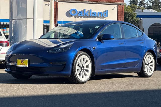 used 2022 Tesla Model 3 car, priced at $29,823