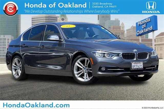 used 2017 BMW 330 car, priced at $18,949