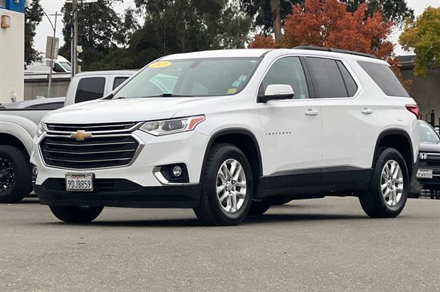 used 2021 Chevrolet Traverse car, priced at $27,235