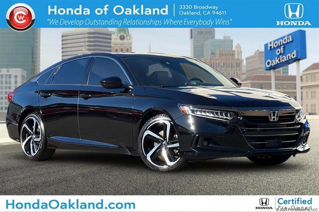 used 2022 Honda Accord car, priced at $30,991