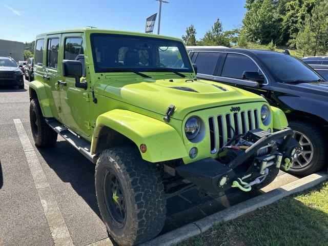used 2016 Jeep Wrangler Unlimited car, priced at $22,602