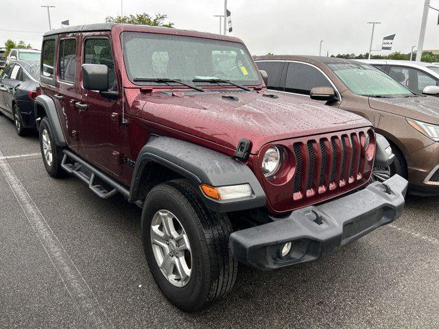 used 2021 Jeep Wrangler Unlimited car, priced at $31,266