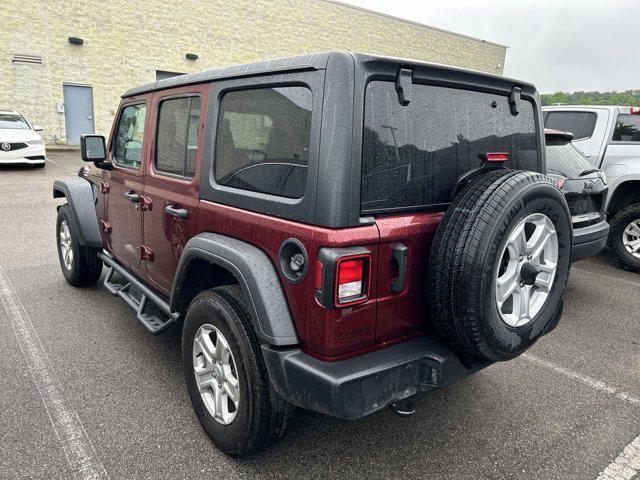 used 2021 Jeep Wrangler Unlimited car, priced at $30,236