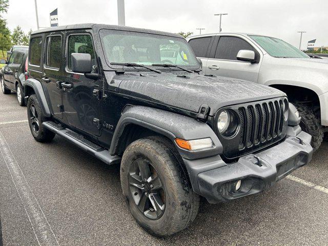 used 2021 Jeep Wrangler Unlimited car, priced at $30,742