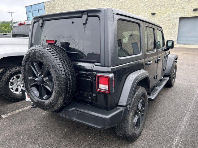 used 2021 Jeep Wrangler Unlimited car, priced at $30,533