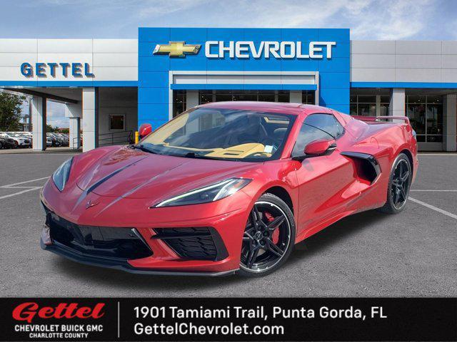 used 2021 Chevrolet Corvette car, priced at $68,999