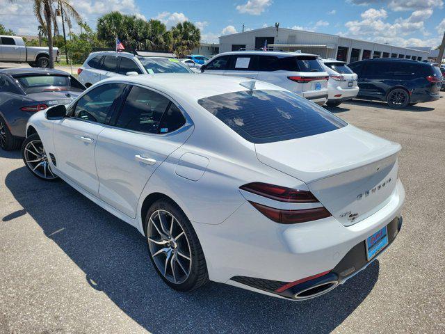 used 2024 Genesis G70 car, priced at $36,997
