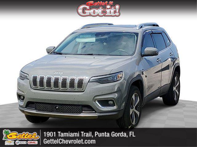 used 2021 Jeep Cherokee car, priced at $20,987