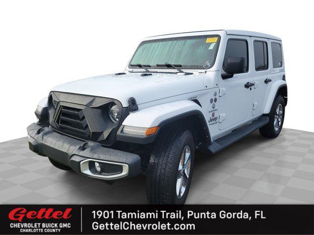 used 2021 Jeep Wrangler Unlimited car, priced at $26,926