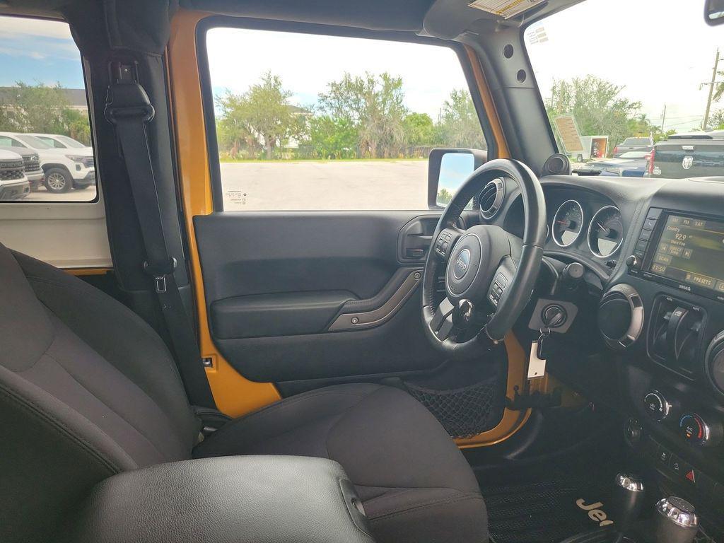 used 2014 Jeep Wrangler car, priced at $13,987