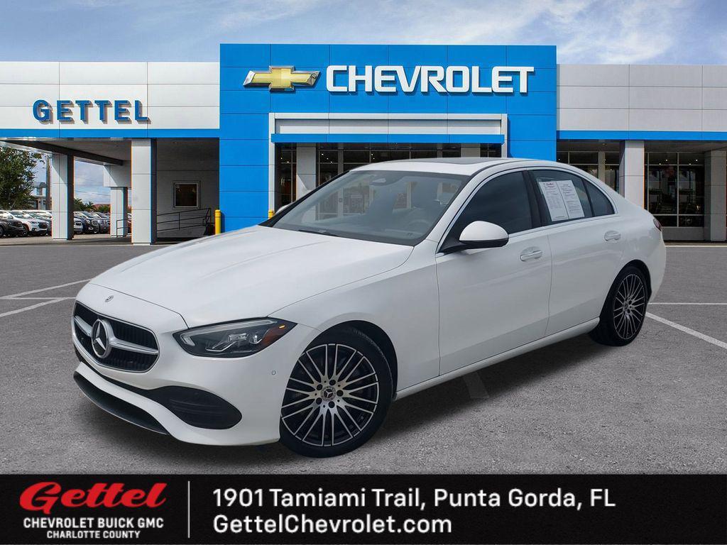 used 2022 Mercedes-Benz C-Class car, priced at $32,447