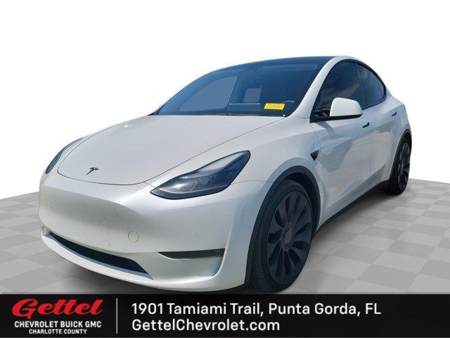 used 2022 Tesla Model Y car, priced at $28,987