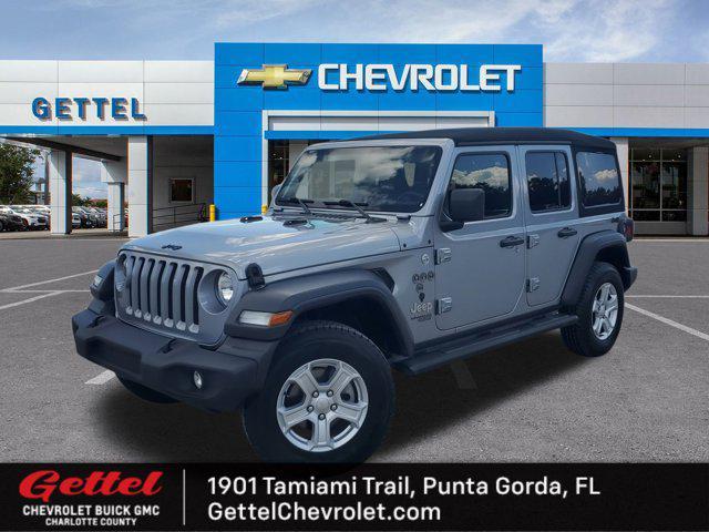 used 2020 Jeep Wrangler Unlimited car, priced at $27,487