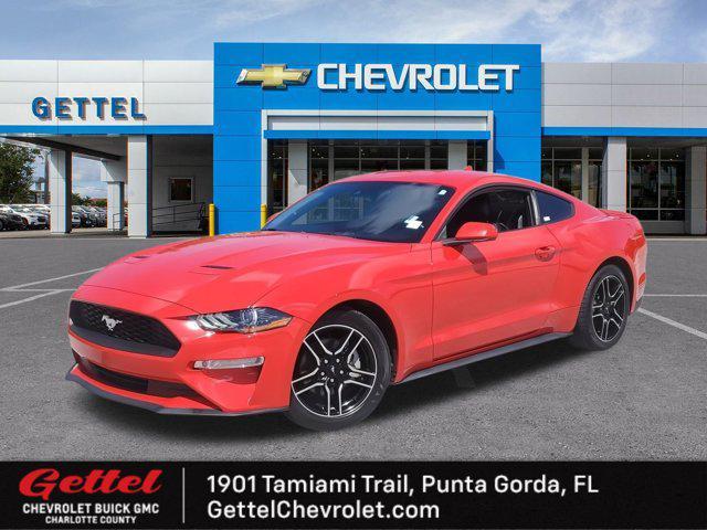 used 2021 Ford Mustang car, priced at $21,987